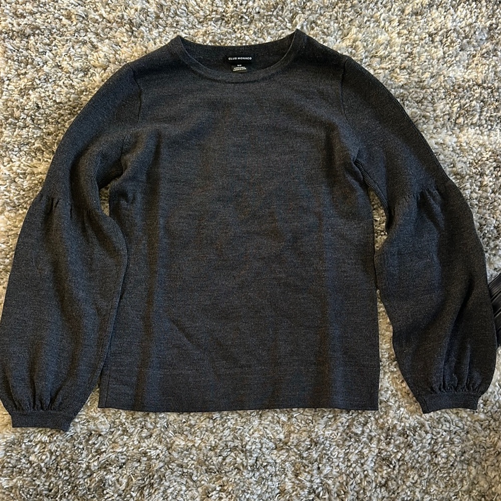 Club Monaco Black Sweater